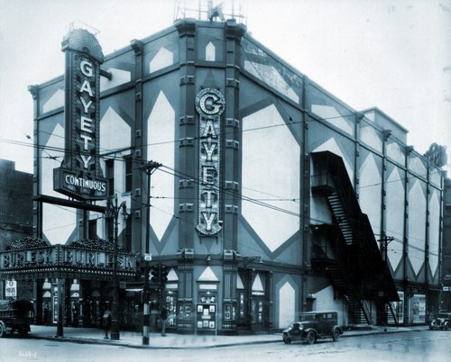 Gayety Theatre - OLD PIC OF THE GAYETY